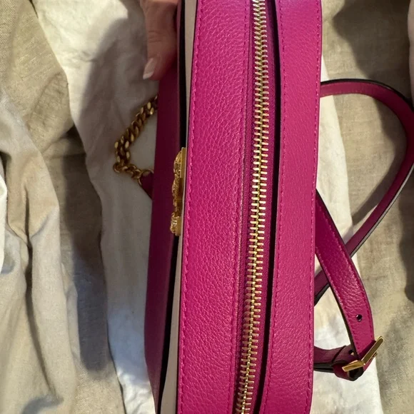 Versace Fuchsia and light pink crossbody - Picture 7 of 11